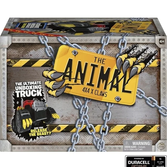 The Animal Unboxing Lights and Sounds Toy Truck - Picture 5 of 13